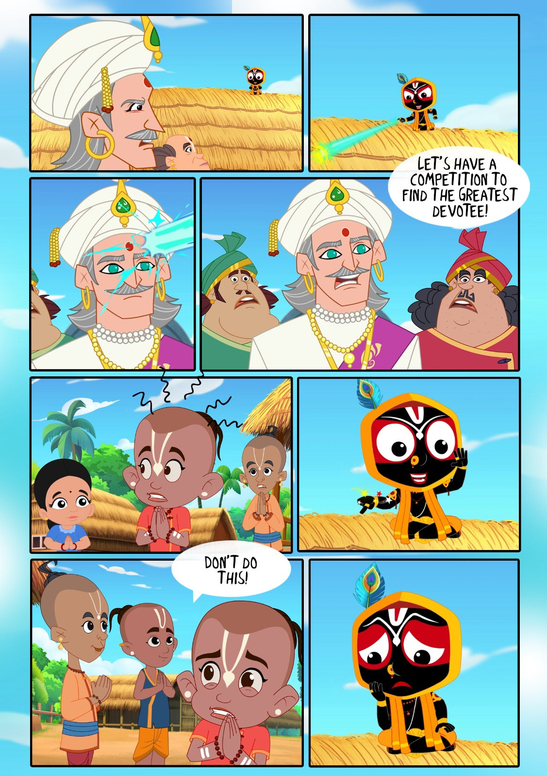 Bhakti Ki Pariksha – Comic