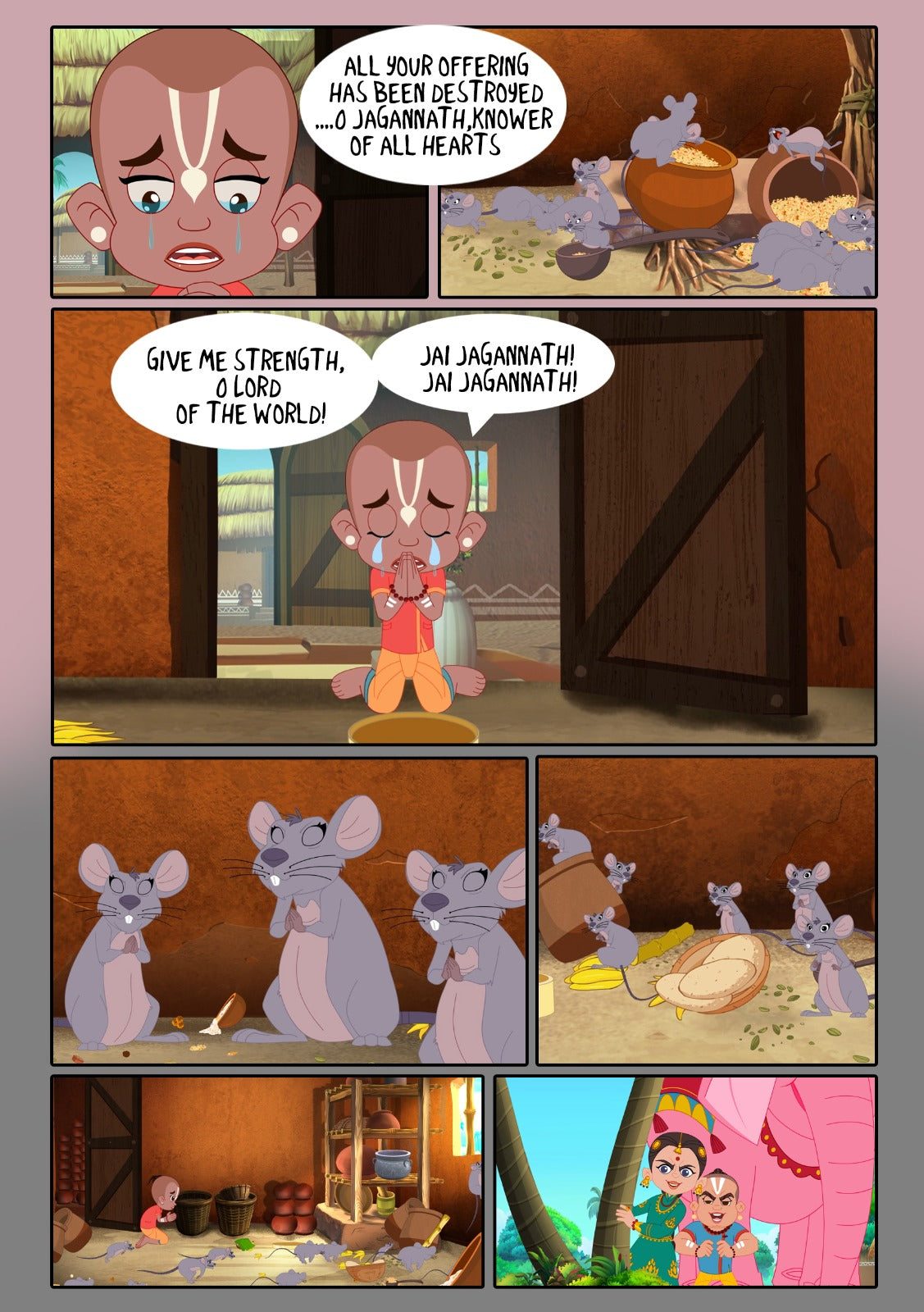 Bhakti Ki Pariksha – Comic